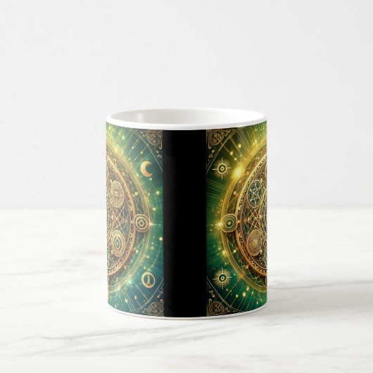 Wealth Flow Sigil Kaffeetasse (Mittel)