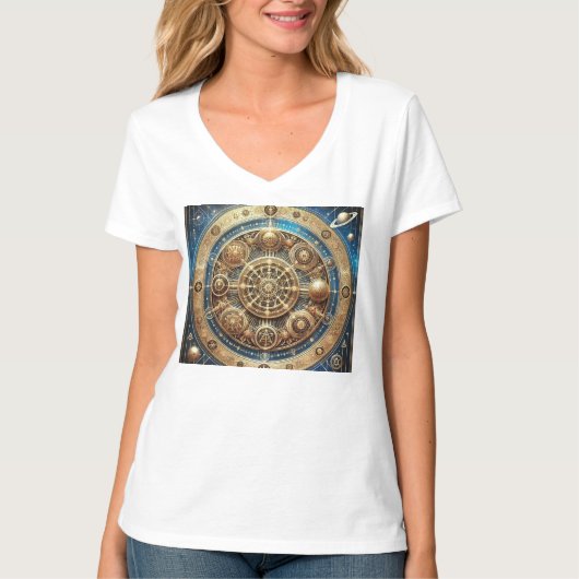 Wealth Flow Sigil T-Shirt (Vorderseite)