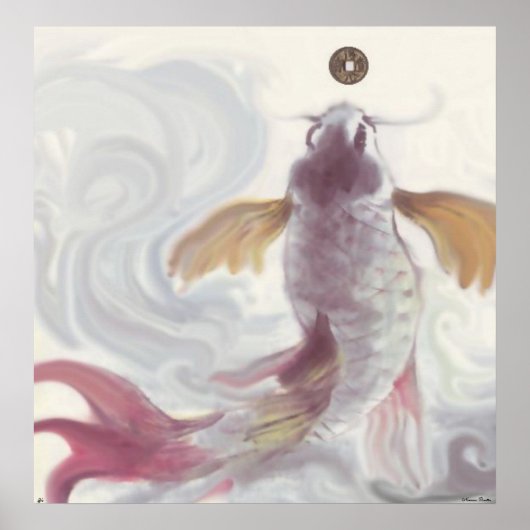 Wealth Hunger Carp Poster (Vorne)