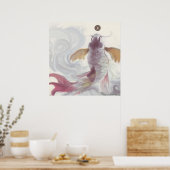 Wealth Hunger Carp Poster (Küche)