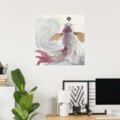 Wealth Hunger Carp Poster (Heimbüro)