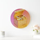 Wealth Reise B Große Wanduhr (Zuhause)