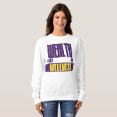 Wealth Starts With Wellness First Investment Sweatshirt (Vorne ganz)