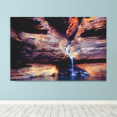WEANO GORGE 32x48 Leinwanddruck (Insitu (Holzboden))