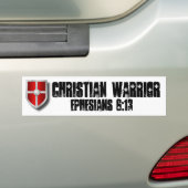weapon_shield, christlicher Krieger, Ephesians Autoaufkleber (Auf Auto)