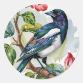 Wear Art Runder Aufkleber (Vorderseite)