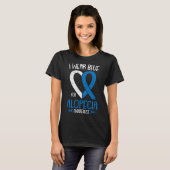 Wear Blue for Alopecia Awareness Areata Balding Su T-Shirt (Vorne ganz)