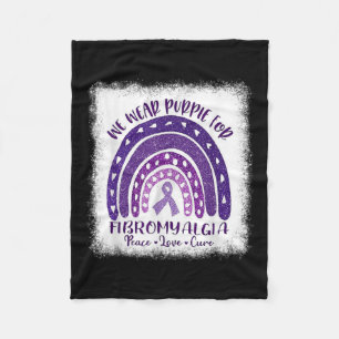 Wear im Mai Lila Fibromyalgie Bewusstseinsbildung Fleecedecke