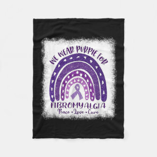 Wear im Mai Lila Fibromyalgie Bewusstseinsbildung Fleecedecke