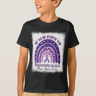 Wear im Mai Lila Fibromyalgie Bewusstseinsbildung T-Shirt