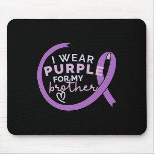 Wear Lila für meinen Bruder Alzheimerheimer Awaren Mousepad
