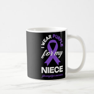 Wear Lila für My Niece Fibromyalgie Bewusstsein 1 Kaffeetasse