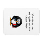 Wear Old Coat Buy Bucht Niedlichen Funny Pinguin Z Magnet (Horizontal)