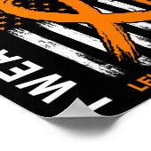 Wear Orange Vater Vater Leukämie Bewusstsein Ameri Poster (Ecke)
