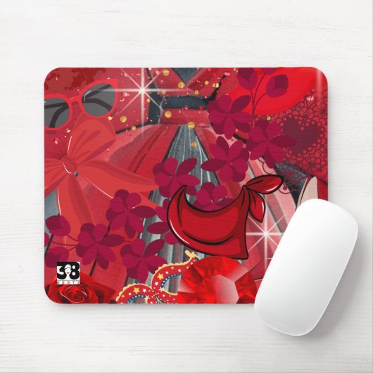 Wear Red Mousepad (Mit Mouse)