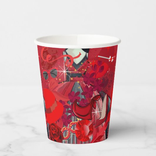 Wear Red Pappbecher (Links)