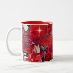 Wear Red Zweifarbige Tasse