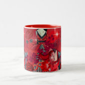 Wear Red Zweifarbige Tasse (Mittel)