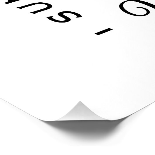 Wear sunscreen apply spf sun protection reminder poster (Ecke)