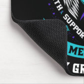 Wear Teal And Purple For My Grandma Suicide Awaren Mousepad (Ecke)