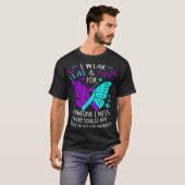 Wear Teal And Purple Happy Suicide Awareness Sup  T-Shirt (Vorne ganz)