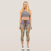 Wear Your Love© Capri Leggings with original art (Vorderseite)