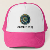 WEAR YOUR LOVE Trucker Hat - radiate Truckerkappe (Vorderseite)