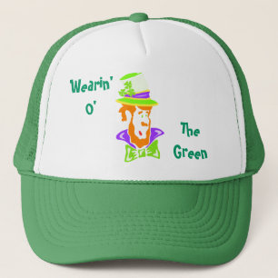 Wearin' O' The Green Leprechaun St. Patty's Cap Truckerkappe