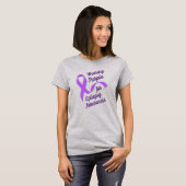 Wearing Purple for Epilepsy Awareness T-Shirt (Vorne ganz)