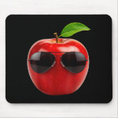 Wearing Sungles Funny Fruit Lover Costume Mousepad (Vorne)