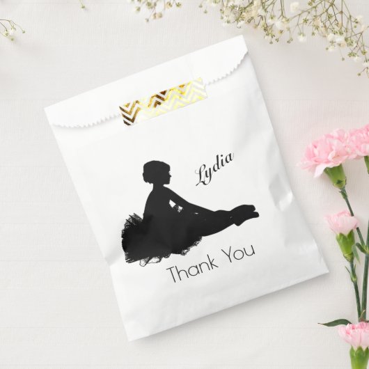 Weary Ballerina Personalisiert Name Vielen Dank Geschenktütchen (Versiegelt)