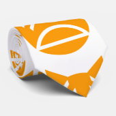 Weary Emoji Cat Krawatte (Gerollt)