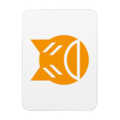 Weary Emoji Cat Magnet (Vertikal)