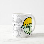 Weary Greenish Typ mit Goatev2 Kaffeetasse (VorderseiteRechts)