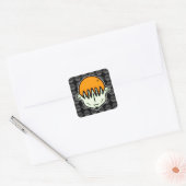 Weary Greenish Typ mit Goatev3 Quadratischer Aufkleber (Umschlag)