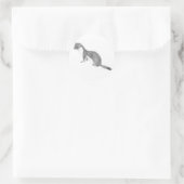 Weasel-Aufkleber Runder Aufkleber (Tasche)
