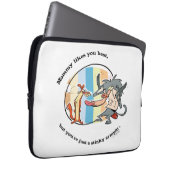 Weasel & Baboon "Mommy mag You Best" Laptopschutzhülle (Vorne Rechts)