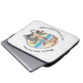 Weasel & Baboon "Mommy mag You Best" Laptopschutzhülle (Vorne Knopf)