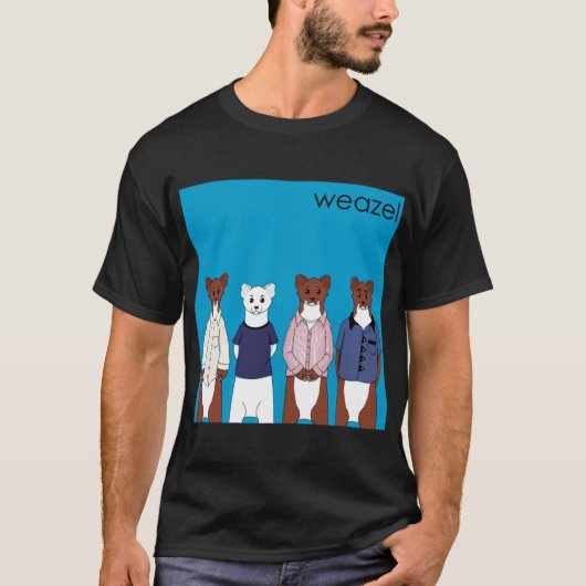 Weasel Blue Album boy friends T-Shirt (Vorderseite)