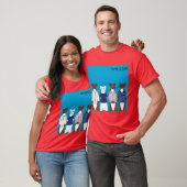 Weasel Blue Album funny friends T-Shirt (Unisex)