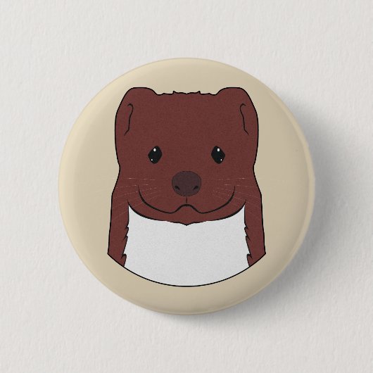 Weasel Face Button (Vorderseite)