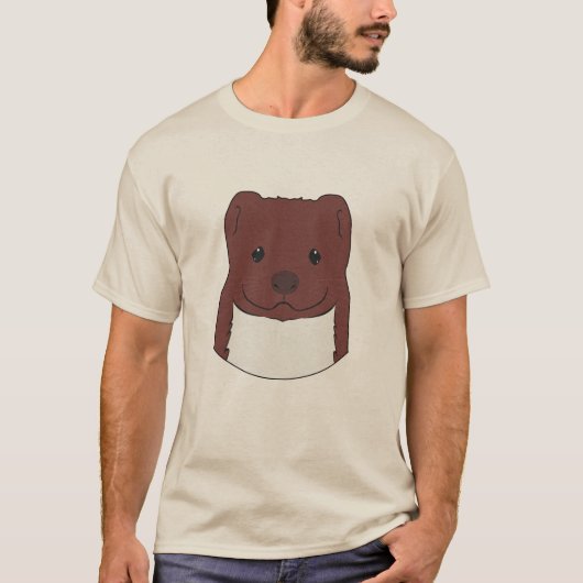 Weasel Face T-Shirt (Vorderseite)