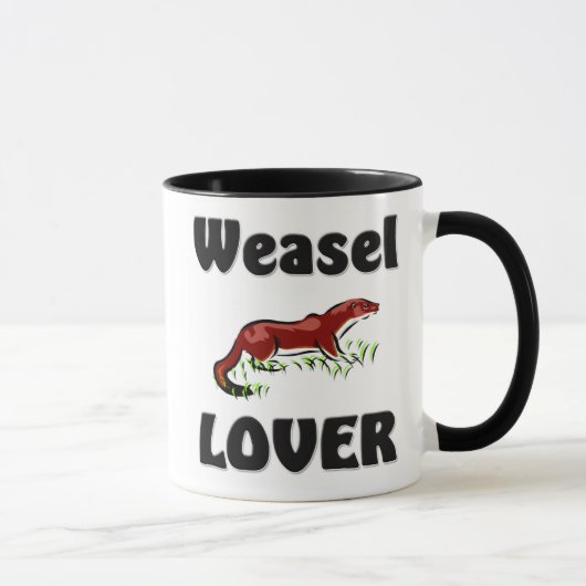 Weasel-Liebhaber Tasse (Rechts)