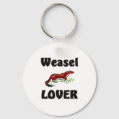 Weasel Lover Schlüsselanhänger (Vorderseite)