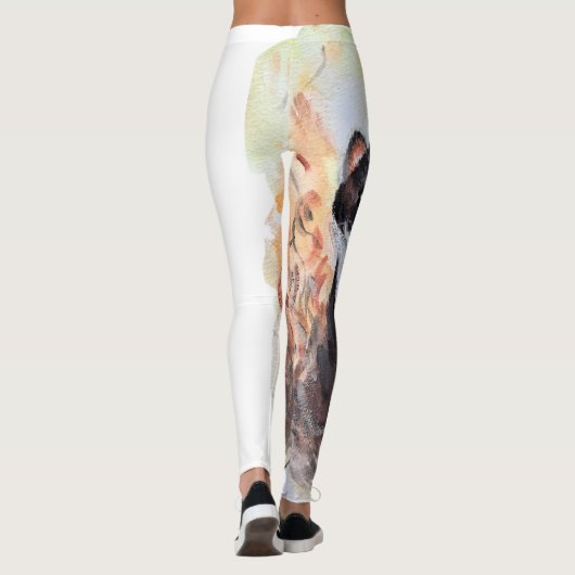 Weasel Magic Spaß Totem Paradies für Kletterhexen: Leggings (Rückseite)