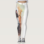 Weasel Magic Spaß Totem Paradies für Kletterhexen: Leggings (Vorderseite)