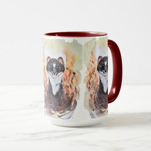 Weasel Magic Spaß Totem Paradies für Kletterhexen: Tasse (VorderseiteRechts)