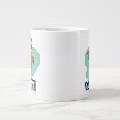 Weasel Proud Character Graphic Jumbo-Tasse (Vorderseite)