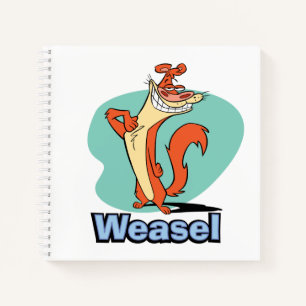 Weasel Proud Character Graphic Notizblock
