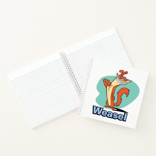 Weasel Proud Character Graphic Notizblock (Innenseite)